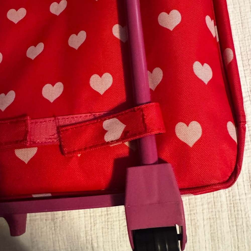 Double Trolley 18” Doll Carrier with Dual Sleeping Bag Two Pillows Travel Case - Picture 11 of 16
